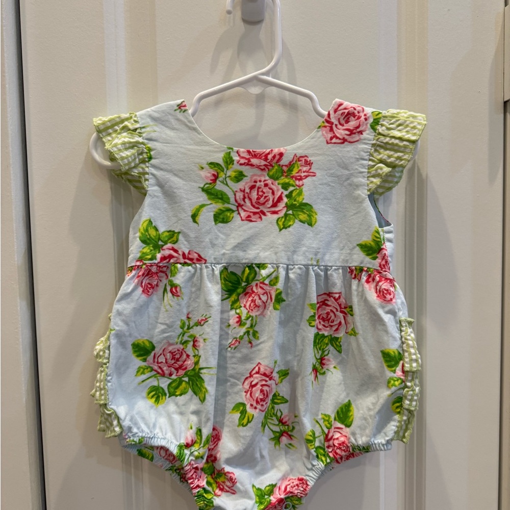 Indigo Soul Kids Light Blue Bubble with Pink Roses